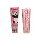 G-ROLLZ "Panda Gunnin" Pink, Banksy Graffiti – 3 KS-Kegel (3x24)