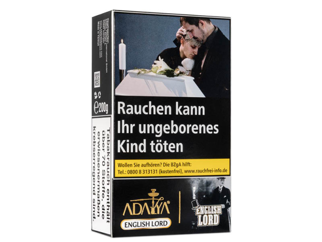 Adalya Tabak - English Lord  (Himbeere, Mango, Pfirsich) - 200g