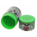 Aufbewahrungsdose "Skull", 6-fach sortiert, Ø 60 mm; luftdicht, einzeln