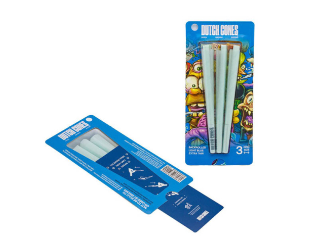 Dutch Cones "Blue Kingsize" King Size Pre-Rolled Cones (3er)