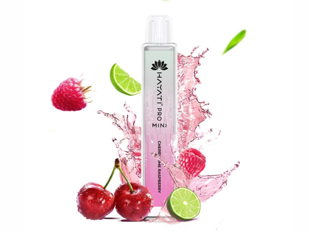 Hayati Pro Mini 800 - Cherry Lime Raspberry (Kirsche, Limete, Himbeere) - 20mg - 800 Züge