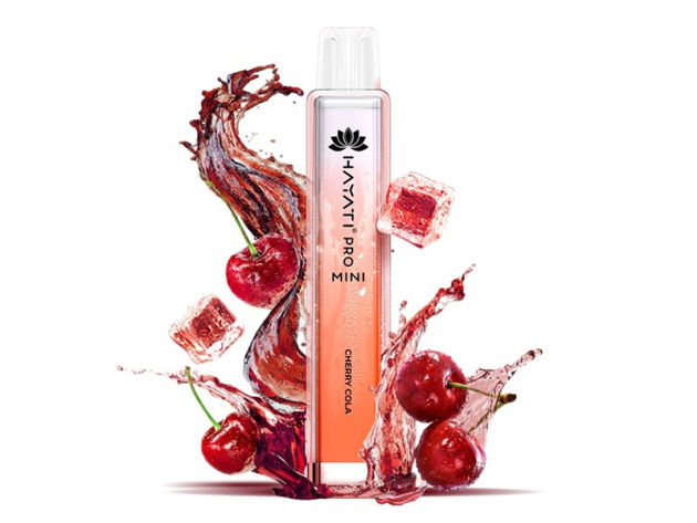 Hayati Pro Mini 800 - Cherry Cola (Kirsche, Cola) - 20mg - 800 Züge