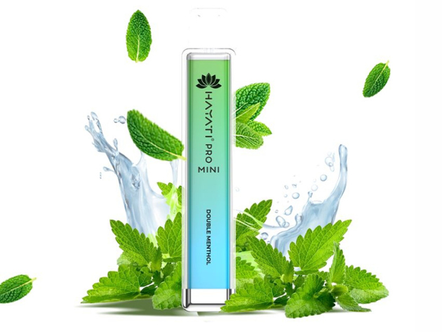 Hayati Pro Mini 800 - Double Menthol (Menthol) - 20mg - 800 Züge