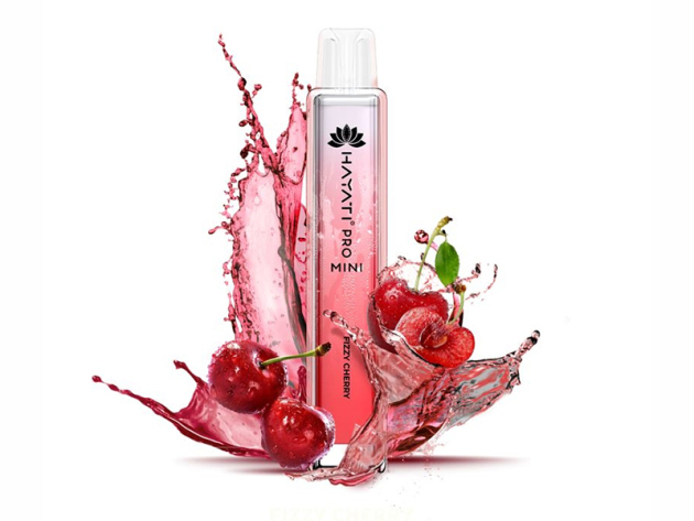 Hayati Pro Mini 800 - Fizzy Cherry (spritzige Kirsche) - 20mg - 800 Züge