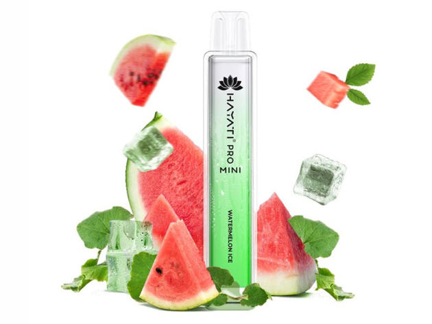 Hayati Pro Mini 800 - Watermelon Ice (Wassermelone, Eis) - 20mg - 800 Züge