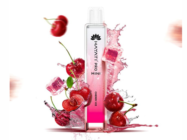 Hayati Pro Mini 800 - Cherry Ice (Kirsche, Eis) - 20mg - 800 Züge
