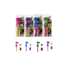 Raucherpfeifen "Snake", 13cm, inkl. Grinder u....