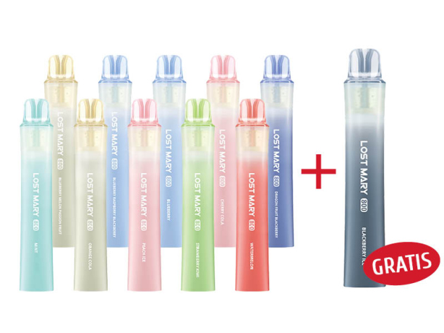 AKTION 10x Lost Mary 800 (einer Sorte) + 1x GRATIS