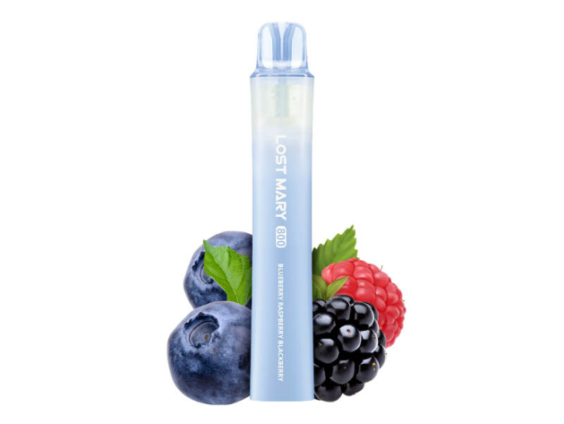 AKTION 10x Lost Mary 800 Blueberry Raspberry Blackberry + 1x GRATIS