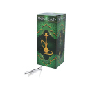 Shisha "Eldoro" schwarz matt, 52 cm, 4 Schläuche