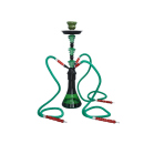 Shisha "Eldoro" grün-schwarz matt, 54 cm,...