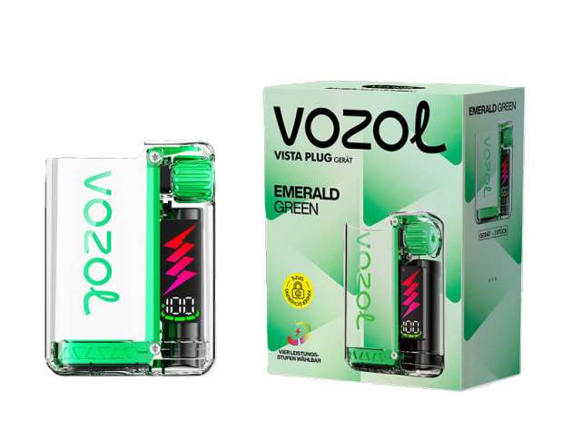 Vozol Vista Plug Ez Basisgerät - Emerald Green