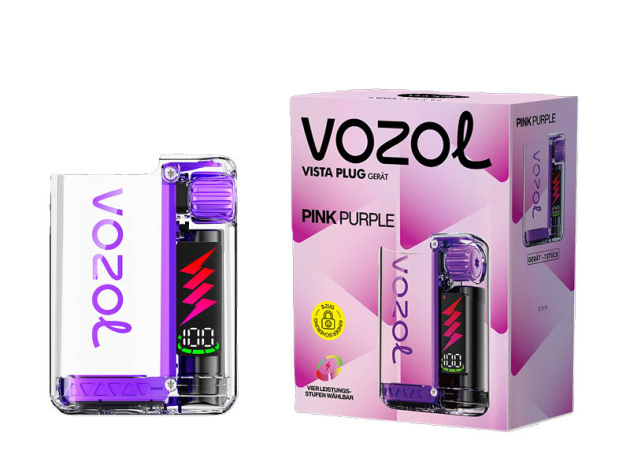 Vozol Vista Plug Ez Basisgerät - Pink Purple