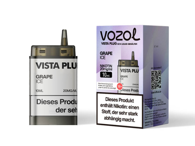 Vozol Vista Plug Ez Pod - Grape Ice (Trauben, Ice) - 10ml