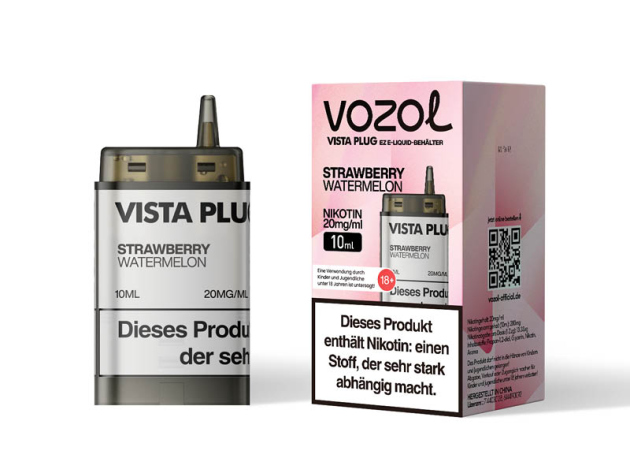 Vozol Vista Plug Ez Pod - Strawberry Watermelon (Erdbeere, Wassermelone) - 10ml