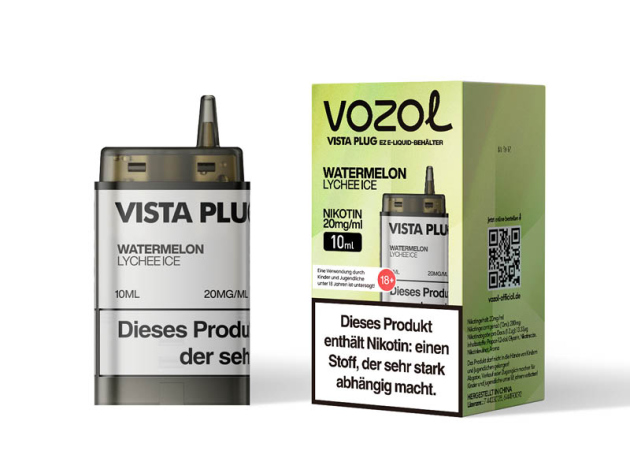 Vozol Vista Plug Ez Pod - Watermelon Lychee Ice (Wassermelone, Lychee, Eis) - 10ml
