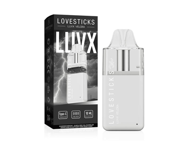 Lovesticks LUVX Velora - Refillable Pod Kit - White (Weiß) - 10ml