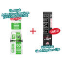 AKTION GIZEH 10x Active Filter Green 6mm + 6x Heftchen...