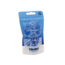 Vauen Pfeifenfilter Dr. Perl Junior "Blue" - 50er Packung - Aktivekohlefilter; 6 mm