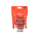 Vauen Pfeifenfilter Dr. Perl Junior "RED" - 50er Packung - Aktivekohlefilter; 9 mm