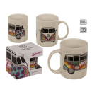 Becher aus Porzellan "VW T1 Camper Bus"; UVP 9,95 €