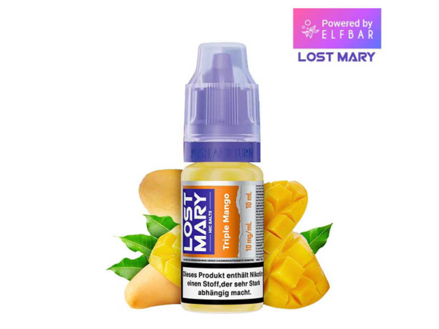 ELFBAR Lost Mary (Nic Salts) - Triple Mango (Dreifache Mango) - Liquid - 10 mg/ml - 10 ml