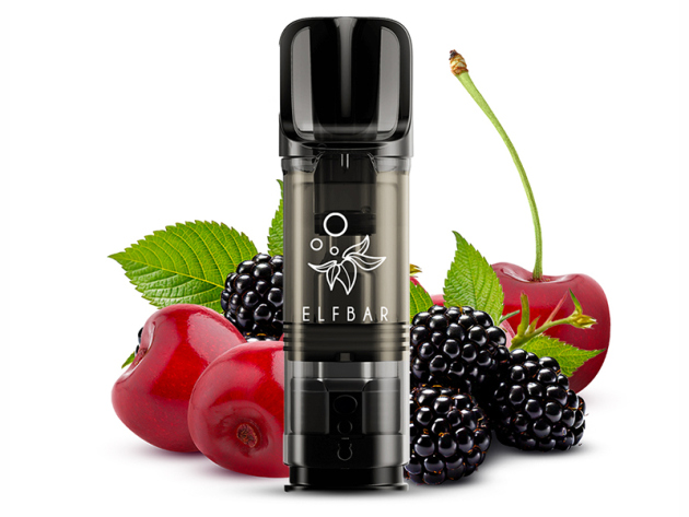 ELFBAR ELFA Prefilled Pod - Blackberry Cherry (Brombeere, Kirsche) - 20mg - 2er Set