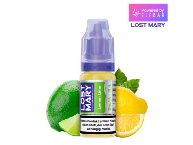 ELFBAR Lost Mary (Nic Salts) - Lemon Lime (Zitronenlimette) - Liquid - 20 mg/ml - 10 ml
