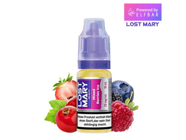 ELFBAR Lost Mary (Nic Salts) - Mixed Berries Ice (Beerenmix, Eis) - Liquid - 20 mg/ml - 10 ml
