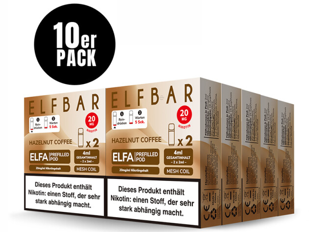 elfbar elfa master akku Elfbar CR600 Classic Ice Coffee – Kräftig & Kühl main image 1