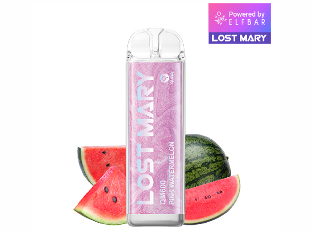 Lost Mary QM600 Crystal Edition - Pink Watermelon (Wassermelone) - Vape - 20mg - 600 Züge