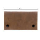 Tabakbeutel "Lederoptik""; 4-fach sortiert, 12er Display