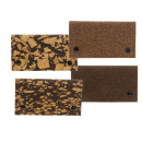 Tabakbeutel "Korkoptik""; 4-fach sortiert, 12er Display