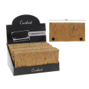 Tabakbeutel "Korkoptik""; 3-fach sortiert,...
