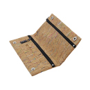 Tabakbeutel "Korkoptik""; 3-fach sortiert, 12er Display