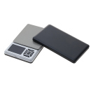 Digitalwaage Schwarz mit Deckel; 500g/0.01; ca.12 cm