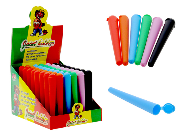 Cones "Rastaman", 6- fach sort. 11,7 cm lang; 48er Display