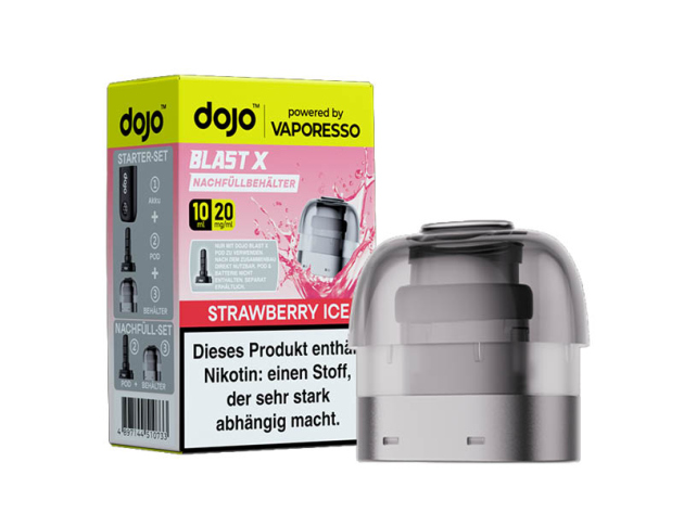 Vaporesso - Dojo Blast X - Pod - Strawberry Ice - 20mg