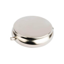 Taschenascher "Silber&Schwarzr", 2-fach sortiert, 12er Display