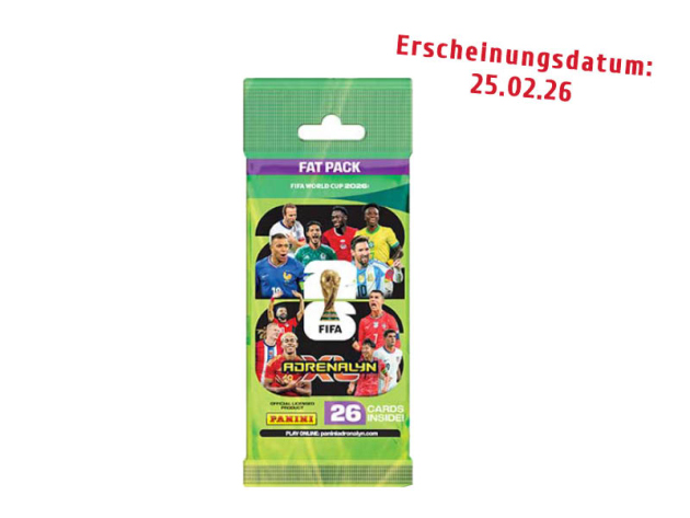 Panini FIFA World Cup 2026 Adrenalyn XL, Fat Pack