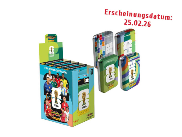 FIFA World Cup 2026 Adrenalyn XL, Pocket Tin