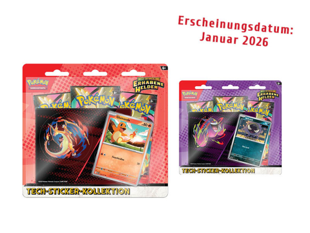 Pokémon - ME02.5 Kollektion - Erhabene Helden Tech Sticker Kollektion