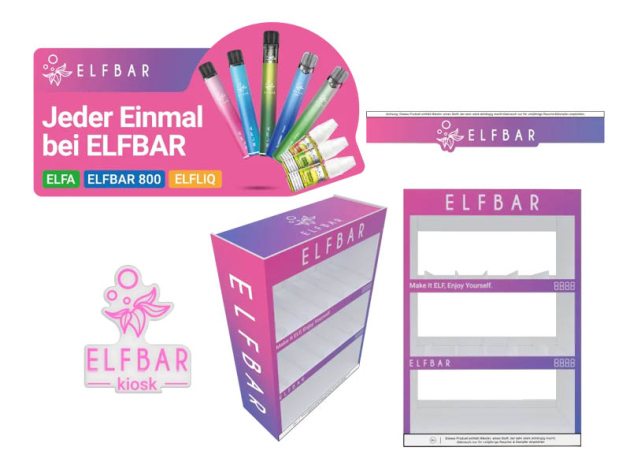 ELFBAR Marketing Paket Premium LED