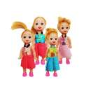 Modepuppe im Beutel, 4-fach sort.; 10 cm; einzeln