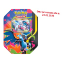 Pokémon Tin Box - Mega-Glurak X ex - 2026