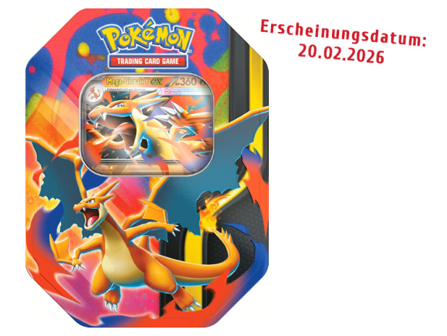 Pokémon Tin Box - 127 Mega-Glurak Y