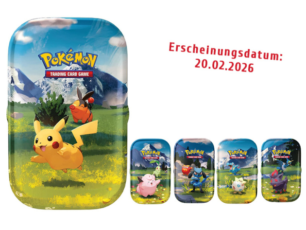 Pokémon - Mini Tin - ME02.5 Erhabene Helden