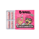 G-ROLLZ Activated Carbon Filters &Oslash;6mm - Pink (24x10)