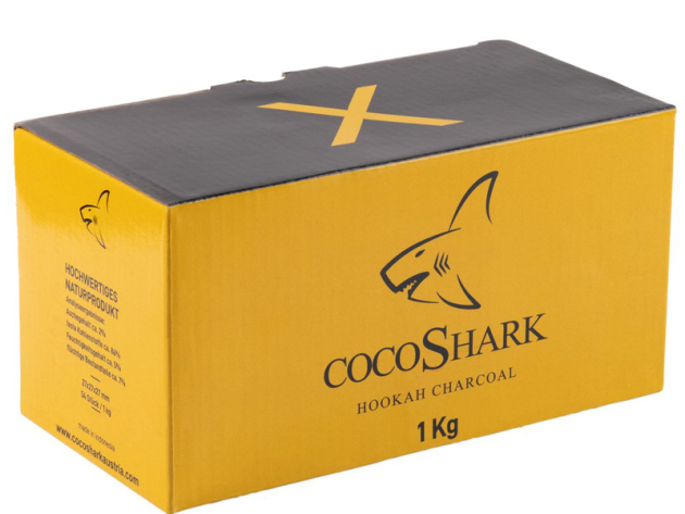 CocoShark - Naturkohle 27er; 1 kg