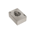 Aufbewahrungsbox für Spielkart. "Totenkopf", 2-fach sortiert, einzeln